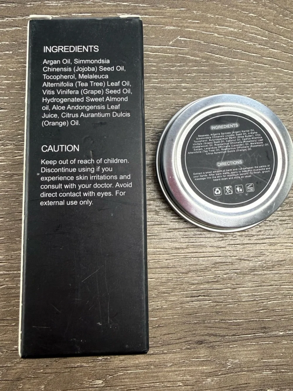 Male God Beard Grooming Set 100% Natural Growth Oil & Balm - Fragrance-Free 30ml